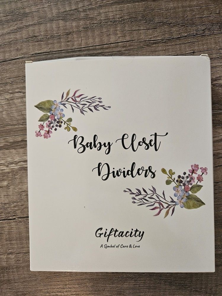 Brand New Baby Closet Dividers In Package