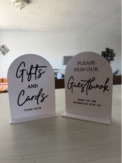Wedding sign | Baby shower sign | Gift & cards sign | Guestbook sign