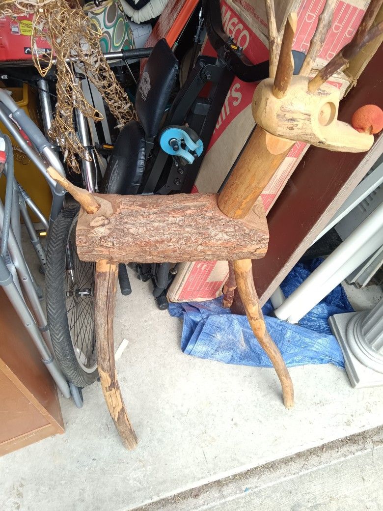 Wooden Reindeer