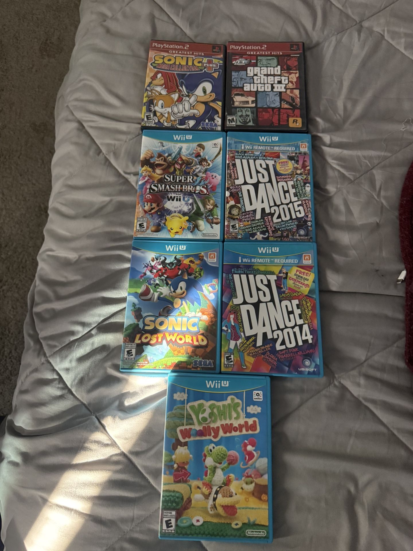 Wii U & Ps2 Games