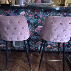 Glam Bar Stool 