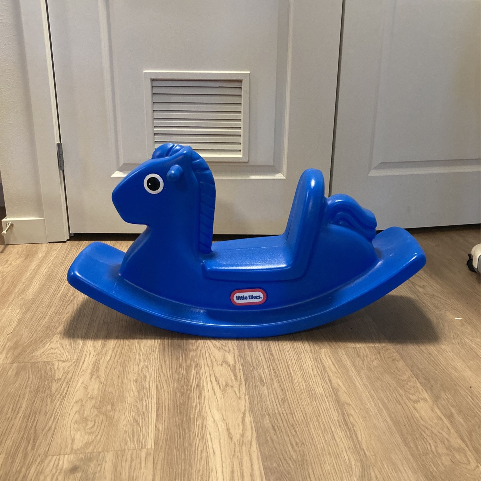 Blue Kids Rocking Horse 