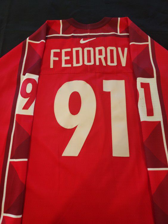Rare Sergei Fedorov IIHF Nike Jersey for Sale in El Segundo, CA - OfferUp