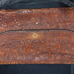 Vintage Hand Tooled Mexucan Purse 