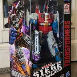 Starscream TRANSFORMERS jet 2019 SIEGE • Seekers DECEPTICON 📦👌🏼