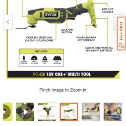 Ryobi One+ Set Of Saws 