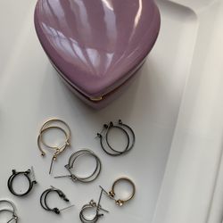 Ear Rings And Heart