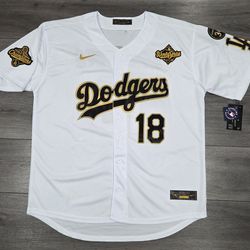 LOS ANGELES DODGERS STITCHED BASEBALL JERSEY