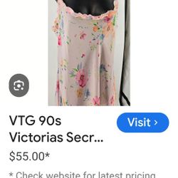 1990s VICTORIA Secret White Label Size Sm