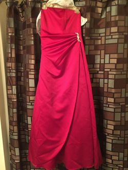Strapless Dress.