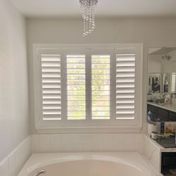Custom Interior Shutters- REAL WOOD & LIFETIME WARRANTY, Plantation Shutters, Window Treatments, Window Coverings, Persianas de Madera