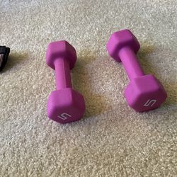 Ankle weights  And hand weights