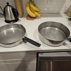 Vintage Wagnerware Magnalite Pans