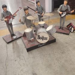 1991 vintage collectibles- The Beatles Figurine WHOLE SET of 4. Antique