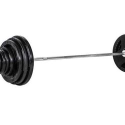 Inspire Fitness 136 kg (300 lb.) Rubber Olympic Weight Set