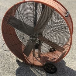 Commercial Electric 42” Industrial Floor Fan on Wheels