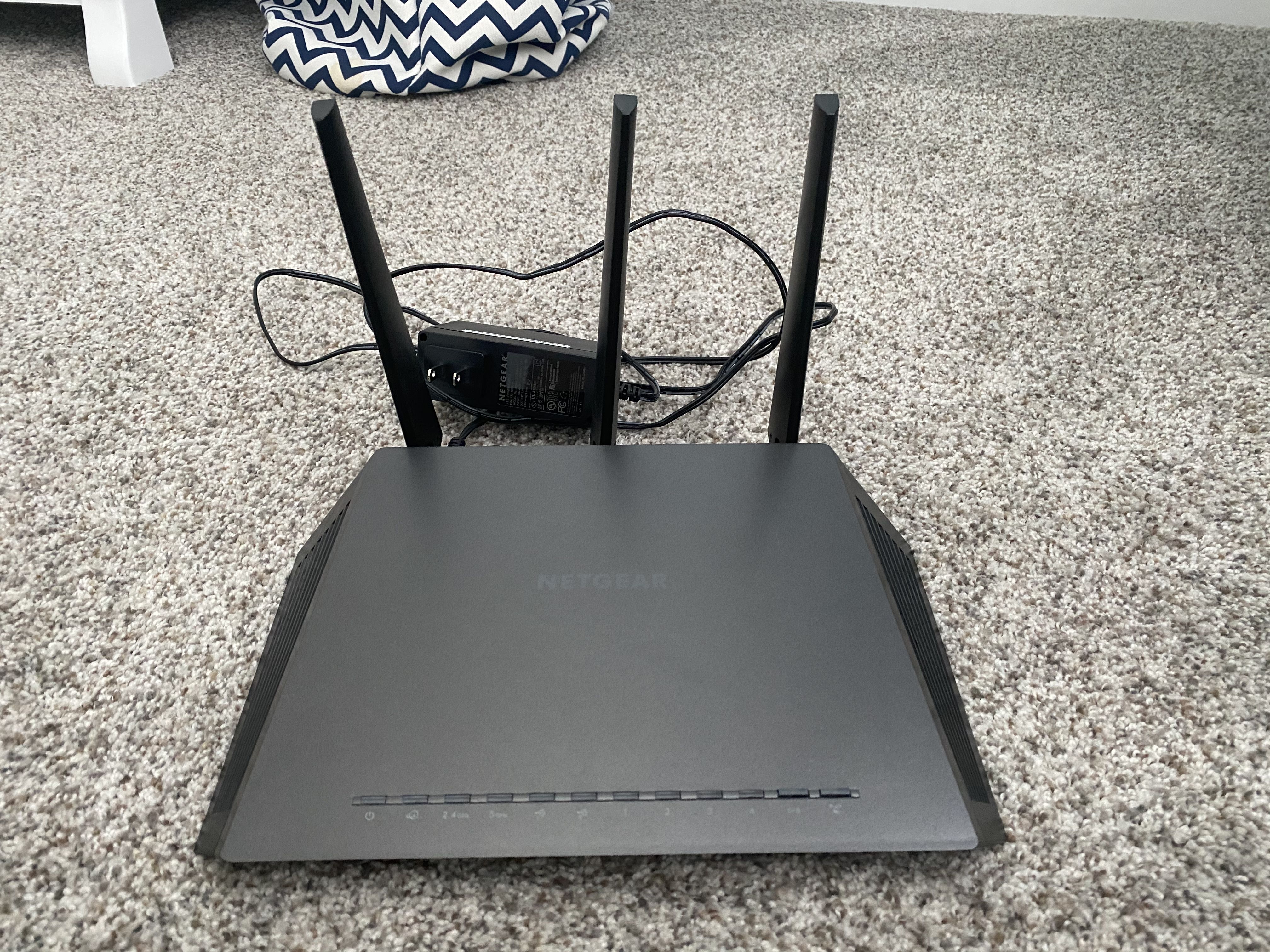 NETGEAR Nighthawk Smart WiFi Router (R7000P) - AC2300 Wireless Speed (up to 2300 Mbps) | Up to 2000 sq ft Coverage & 35 Devices | 4 x 1G Ethernet and