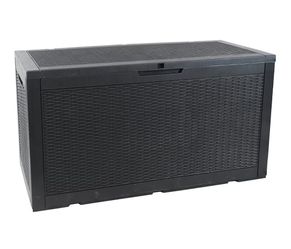 100 gal outdoor resin storage box deck