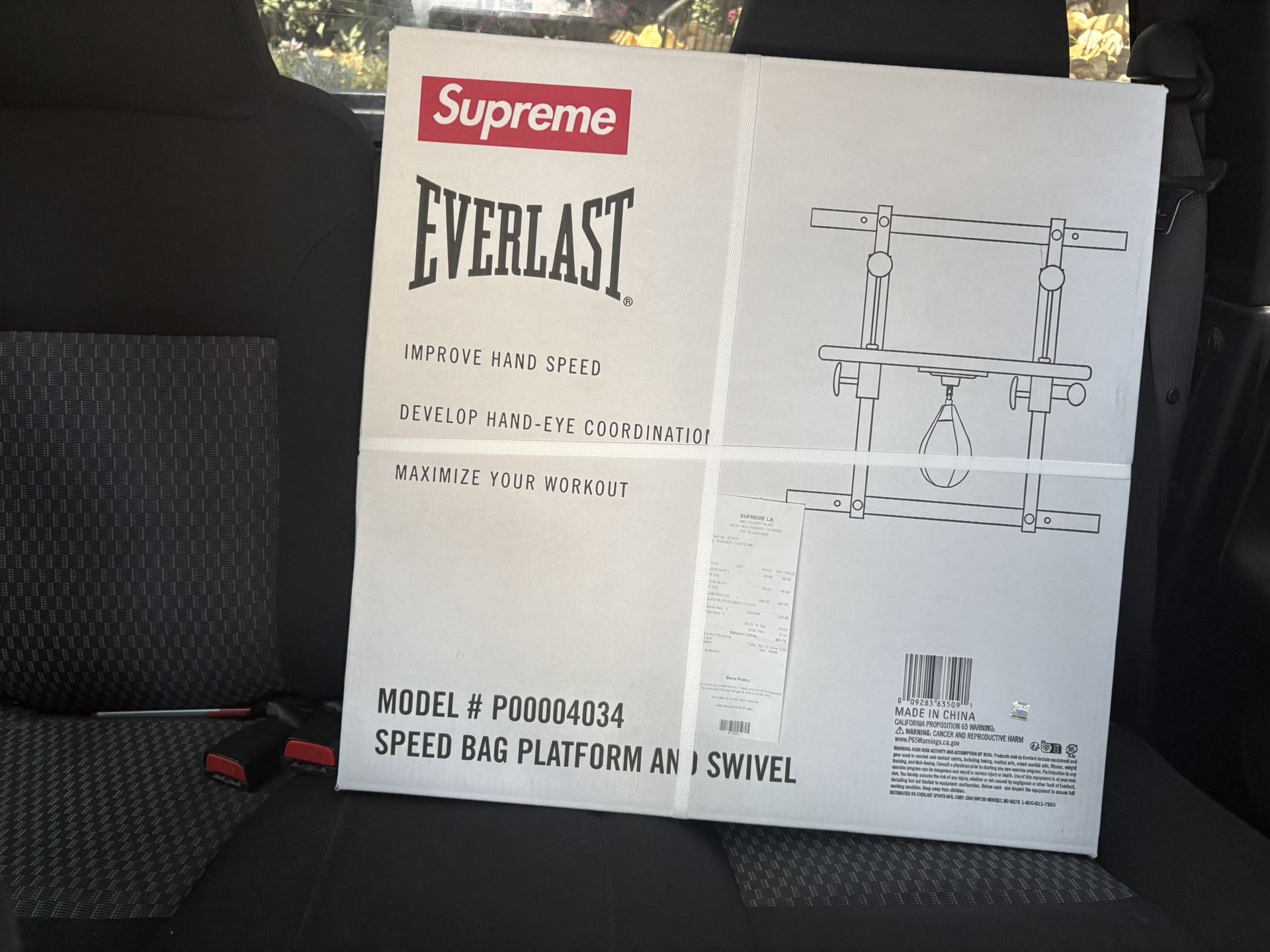 Supreme x Everlast Speed Bag and Platform