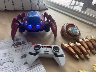 Disneyland Spider Bot With Iron Man Upgrade