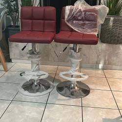 NEW STOOLS.   SWIVEL & Height Adjustable. ALL COLORS 2x$120.00