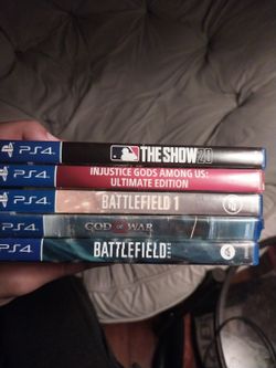 5 PS4 Games