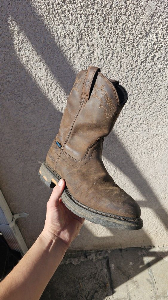 Size 10 D Ariat Work Boots Soft Toe