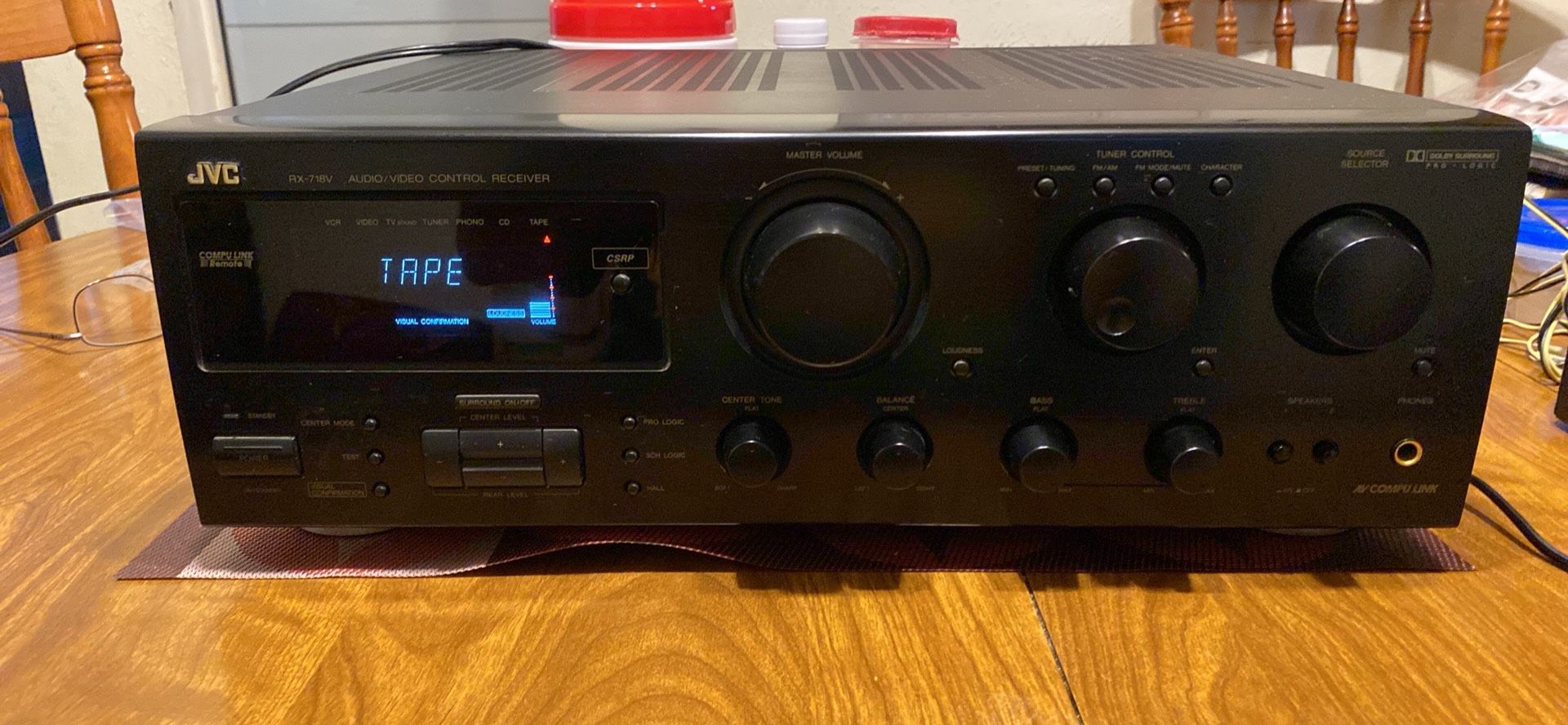 JVC Old School Audio Video Receiver