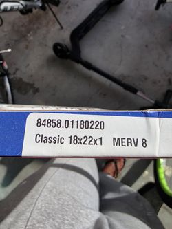AC Air Filter 18X22X1