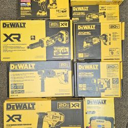 Dewalt 20 Volt Brushless Cordless  Power Tools Click On Pictures 