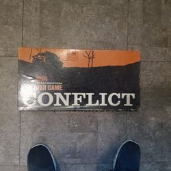 Conflict A War Game By Parker Brothers-  Complete
