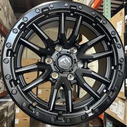 Fuel Rebel D679 17x9 6x139.7 + 1 Offset For Silverado / Toyota Tacoma ( Set of 4 Wheels ) 🔥🔥🔥🔥