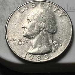 1983 D Quarter