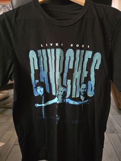 Churches concert t-shirt