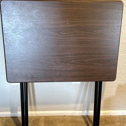 Wood Portable Table $16 OBO/Very Study/Well Made