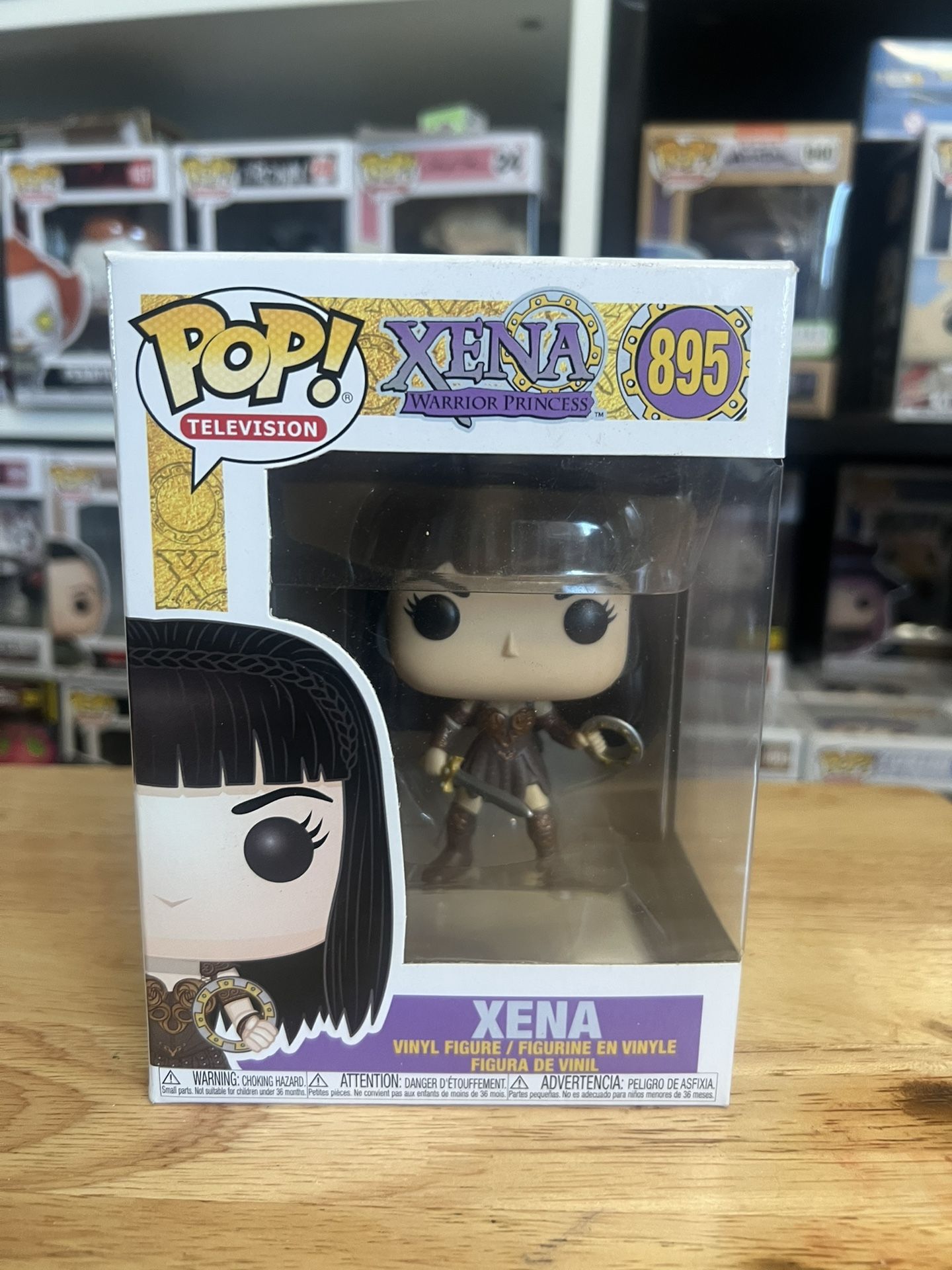 Xena Warrior Princess Funko Pop #895 Television Lucy Lawless Vinyl Figure TV Toy
