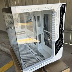 SZSKYING Sea View Computer Gaming Case ATX-white 