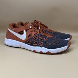 Nike Free Trainer 5.0 V6 AMP Texas Longhorns Men's US 11