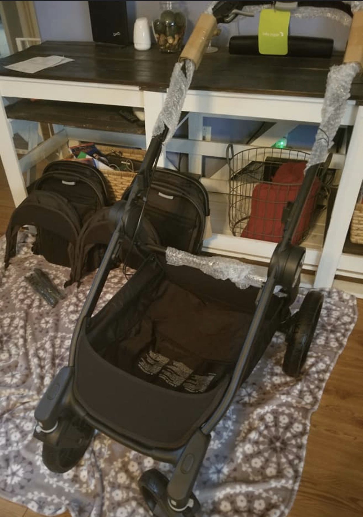 Brand new city jogger lux double stroller