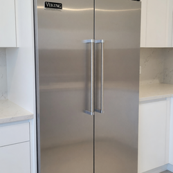 2010 Viking VCSB482SS Side-by-Side Refrigerator – Fair Condition, 29 cu ft - Gilbert, AZ