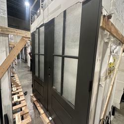 72”x80” Exterior Fiberglass Double Door/Puerta Doble Exterior de Fibra de Vidrio 72”x80” 