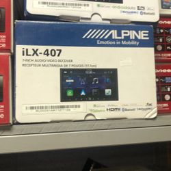Alpine Ilx-407 On Sale Today For 429.99