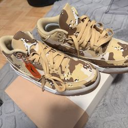 Jordan 3 Camuflaje Brown 