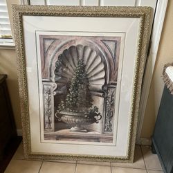 Large Wall Framed Picture 