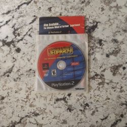 PlayStation 2 Jeopardy The Ultimate Jeopardy Experience 2003