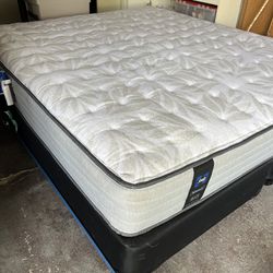 Gently Used Cal King Mattress And Box Spring 