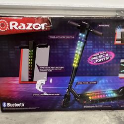 Razor Sonic Glow Electric Scooter – Bluetooth Lights & Music NEW NITB