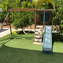 Outdoor Swing Set. 