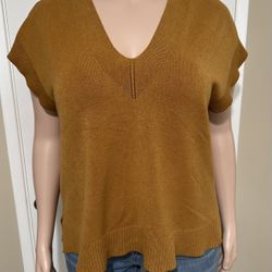 Cyrus Women’s Mustard Sweater Vest