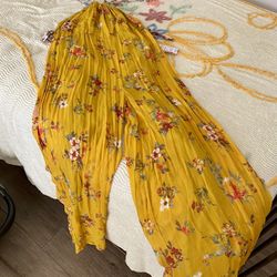 Free People Georgia Floral Chiffon Jumpsuit—Size M